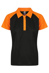 2318 Aussie Pacific Manly Ladies Polos Short Sleeve - Dark Colours