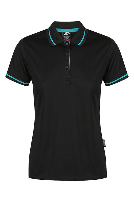 2319 Aussie Pacific Cottesloe Ladies Polos Short Sleeve