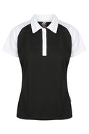 2318 Aussie Pacific Manly Ladies Polos Short Sleeve - Dark Colours