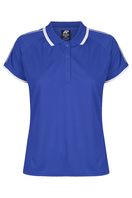 2322 Aussie Pacific Double Bay Ladies Polos Short Sleeve