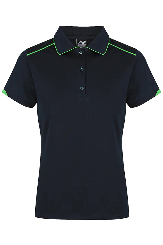 2320 Aussie Pacific Currumbin Ladies Polos Short Sleeve