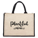 Jute Shopping Bag - Printed