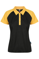 2318 Aussie Pacific Manly Ladies Polos Short Sleeve - Dark Colours