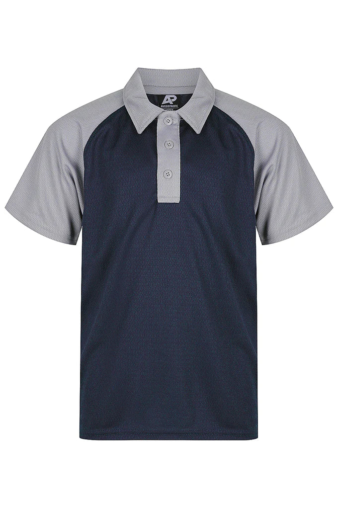3318 Aussie Pacific Manly Kids Polos Short Sleeve - Dark Colours