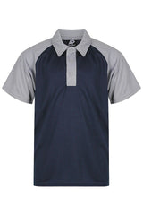 3318 Aussie Pacific Manly Kids Polos Short Sleeve - Dark Colours