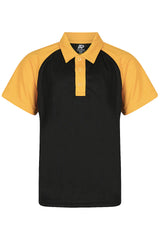 3318 Aussie Pacific Manly Kids Polos Short Sleeve - Dark Colours