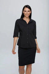 2910T Aussie Pacific Kingswood Ladies Shirt 3/4 Sleeve
