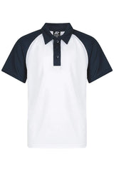 3318 Aussie Pacific Manly Kids Polos Short Sleeve - Mixed Colours
