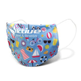 Reusable Face Mask Full Colour - Small - Printed