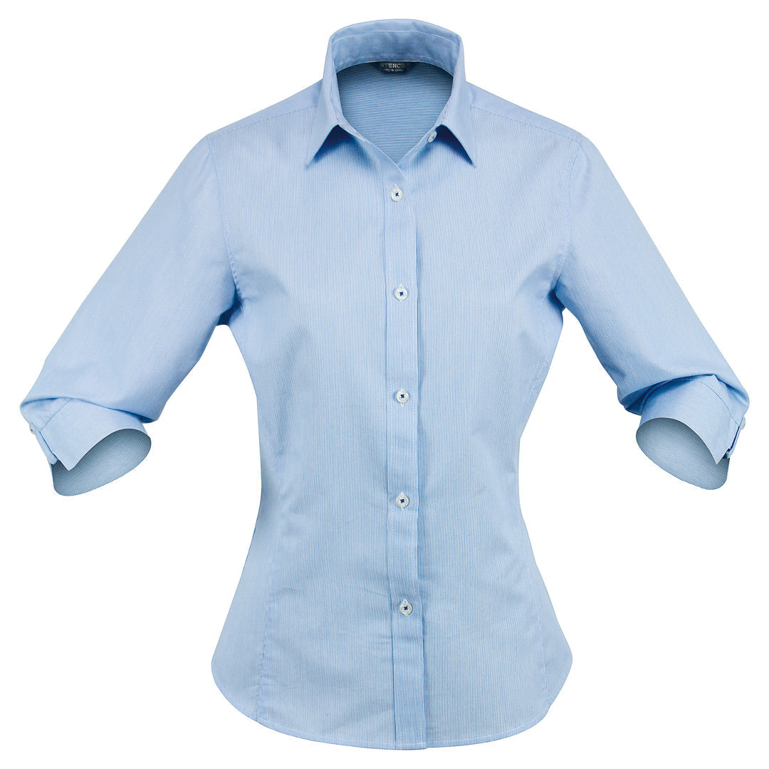 2132 Empire Shirt Ladies 3/4 Sleeve - Embroidered