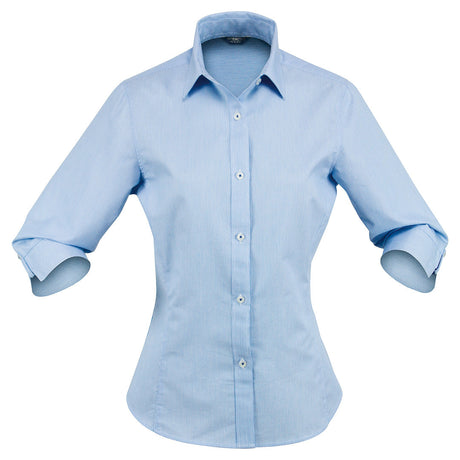2132 Empire Shirt Ladies 3/4 Sleeve - Embroidered
