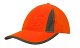 Headwear Luminescent Safety Cap with Reflective Inserts and Trim (3029)