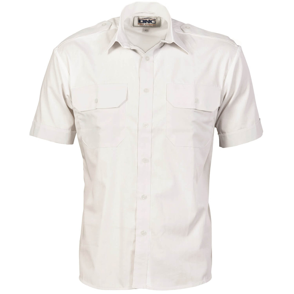 3213 Epaulette Shirt Short Sleeve