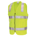 3507 Day/Night Side Panel Safety Vest With CSR Tape