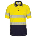 3515 HIVIS Segment Taped Cotton Jersey Polo - Short Sleeve