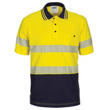 3515 HIVIS Segment Taped Cotton Jersey Polo - Short Sleeve