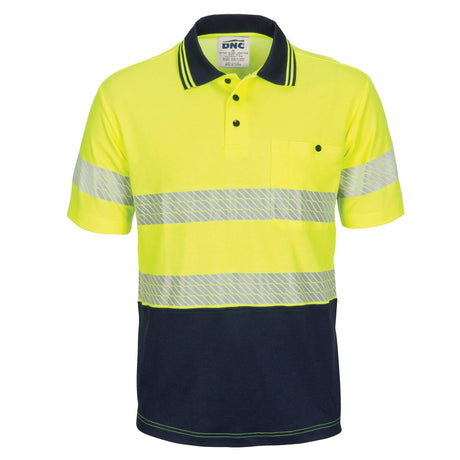 3517 Segment Taped Cotton Backed Polo - Short Sleeve