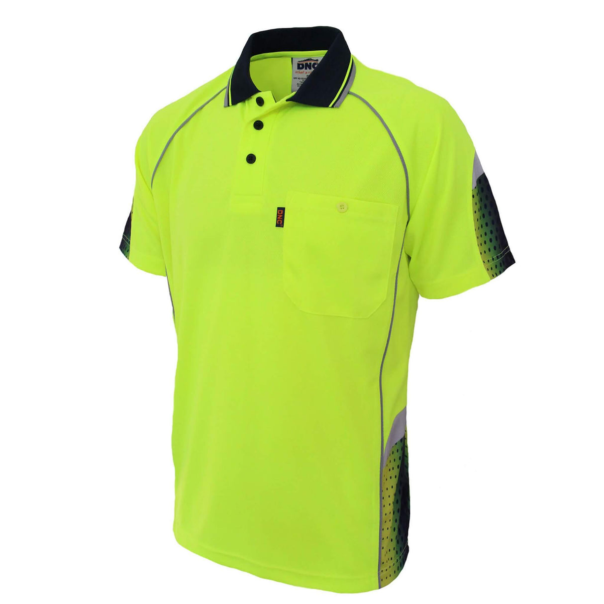 3564 HiVis Galaxy Sublimated Polo