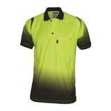 3568 Hivis Sublimated Ocean Polo