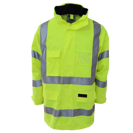 3571 - HiVis Breathable Rain Jacket Biomotion tape