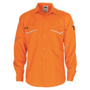 3584 HiVis RipStop Cool Shirt Long Sleeve - Embroidered