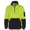 3724 HiVis 1/2 Zip Super Fleecy