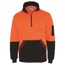 3724 HiVis 1/2 Zip Super Fleecy