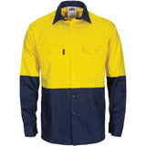 3781 HiVis Cool-Breeze Vertical Vented Shirt Long Sleeve