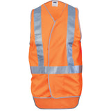 3802 Day/Night Cross Back Safety Vests With Tail