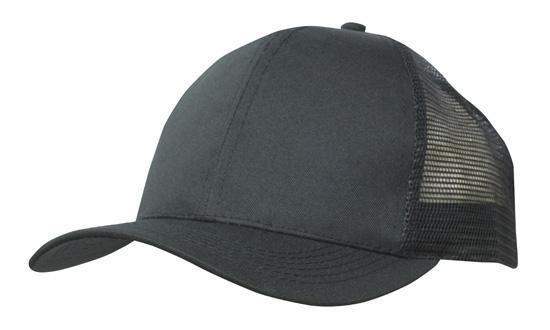 Headwear Mesh back Breathable Poly Twill Cap (3819)