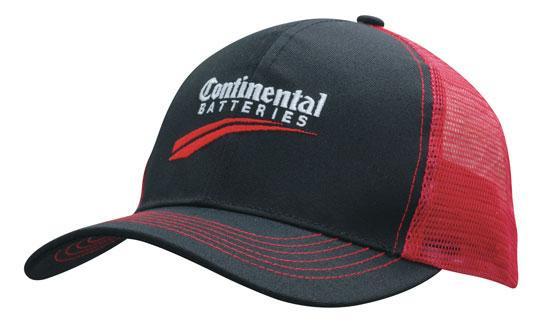 Headwear Mesh back Breathable Poly Twill Cap (3819)