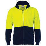 3827 HiVis Two Tone Full Zip Polar Fleece