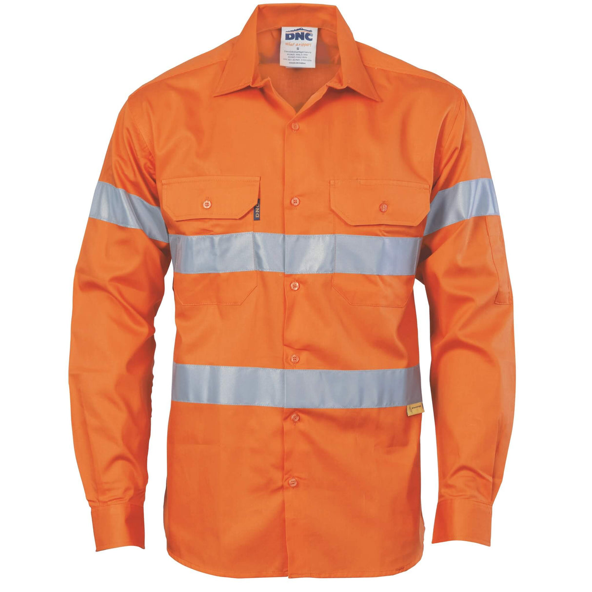 3835 HiVis Drill Shirt With 3M Tape Long sleeve