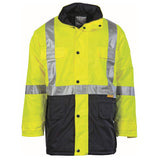 3863 HiVis Two Tone Quilted Jacket with 3M Tape
