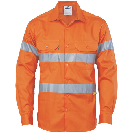 3885 HiVis Cool-Breeze Cotton Shirt Taped