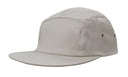 Headwear Cotton Twill Square Front 5 panel cap (3899)