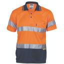 3911 HiVis Cool Breathe Polo Shirt Taped