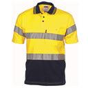 3915 Hi Vis Cool-Breeze Cotton Jersey Polo Taped