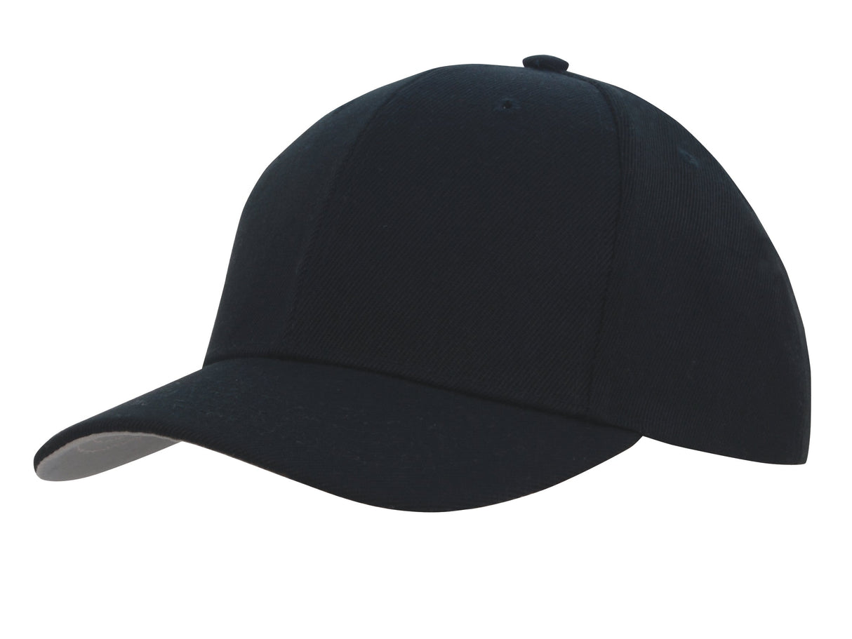 Headwear Premium American Twill With Contrast Peak Under (3920)