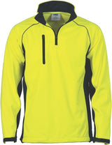 3996 HiVis "X" Back Rain Jacket Biomotion Tape