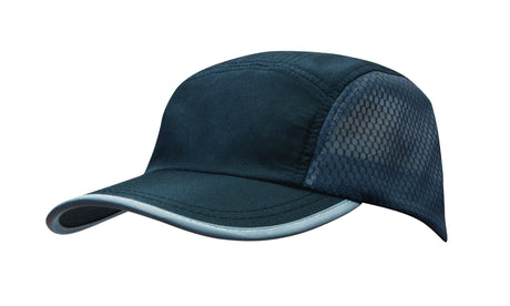 Headwear Sports Ripstop With Bee Hive Mesh And Towelling Sweatband (4003)