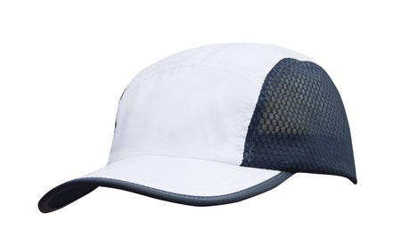 Headwear Sports Ripstop With Bee Hive Mesh And Towelling Sweatband (4003)