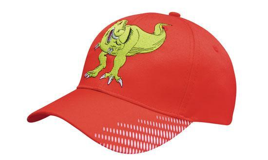 Headwear Breathable Poly Twill with Peak Flash Print (4007)