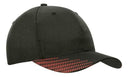 Headwear Breathable Poly Twill with Peak Flash Print (4007)