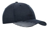 Headwear Breathable Poly Twill with Peak Flash Print (4007)