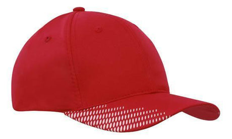 Headwear Breathable Poly Twill with Peak Flash Print (4007)