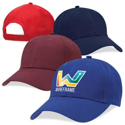 Headwear Breathable Poly Twill with Sandwich Trim Cap (4009)