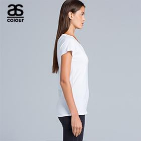 AS Colour 4010 Bevel V-Neck Tee - Ladies