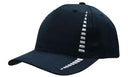 Headwear Breathable Poly Twill With Small Check Patterning Cap (4010)