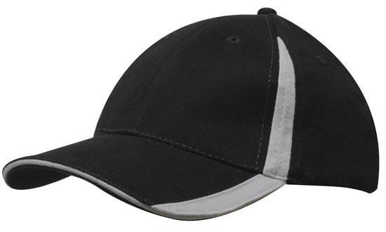 Headwear Brushed Heavy Cotton With Inserts On The Peak & Crown (4014)